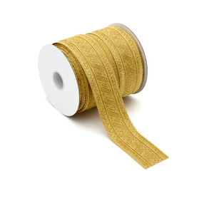 Dentelle en feuille de chêne pour usage cérémoniel sur les couvre-chefs, les vêtements et les sacs - Personnalisable, soluble dans l'eau, écologique - Product Image 2