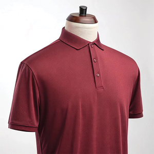 <b>Zip</b>-Collar Men's <b>Polo</b> Shirt—Clean collar and smooth, comfortable fabric, Short sleeve <b>Polo</b> Shirt for effortless wear - Product Image 5
