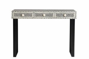 Modern Bone Inlay Eco-Friendly Handmade Wooden <b>Console</b> <b>Table</b> Luxury Living Room Furniture for Hallway Arrangement - Product Image 2
