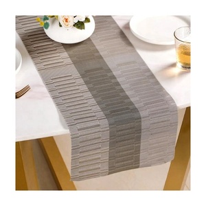 Multi Coloured Embroidered 2024 European Style Luxury Birthday Party Wedding Decor 28cmx5m Cotton Organic Certified <b>Table</b> <b>Runner</b> - Product Image 5