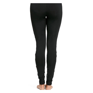 Nouveautés Leggings de yoga taille mi-haute pour femme, avec logo personnalisé, effet froncé aux fesses, antibactériens, respirants, longueur genou, sans couture, style vintage - Product Image 4