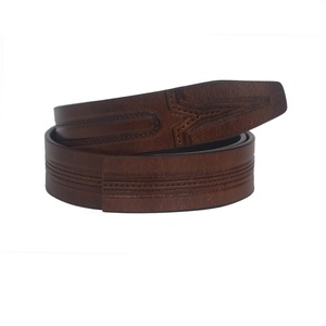 New Black Brown <b>Cow</b> Hide Casual Durable & Waterproof Alloy Buckle Pin Belt for Men - Product Image 5