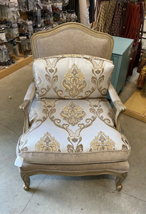 Tissu Jacquard Damassé Crème Renaissance pour Tapisserie et Rideaux au Mètre – Textile Classique Élégant pour Ameublement et Décoration Intérieure - Product Image 6