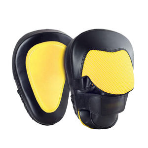 Boxing <b>Sets</b> Soft Style Cowhide Leather <b>Punch</b> Mitts Custom Logo Eco-Friendly Breathable for MMA Kickboxing Training - Product Image 6