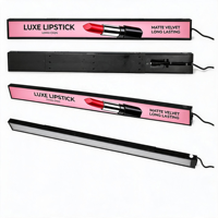 Écran LED rotatif personnalisé pour salon de beauté, barre lumineuse en tissu SEG, écran LCD extensible, affichage vidéo en bande, haute luminosité, écologique
