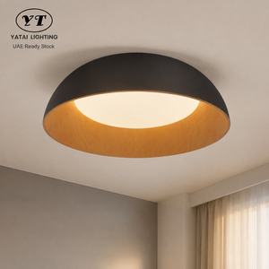 Plafonnier LED moderne avec télécommande, 3 températures de couleur, dimmable, en acrylique et fer, 36W, rond, pour chambre et salon, montage encastré - Product Image 1