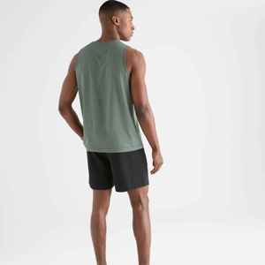 Gold Men Bodybuilding <b>Stringer</b> Tank Top Organic Cotton Gym <b>Vest</b> Sleeveless Workout Muscle Fit Training Tank Top - Product Image 4
