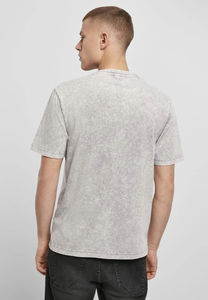 Ensemble T-shirt et short délavé effet délavé, nouvelle mode streetwear estivale, impression logo personnalisée - Product Image 4