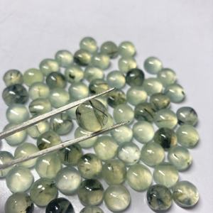 Piedra Natural de Prehnita y Citrino AAA de 4mm a 20mm, Corte Ovalado Verde, Formas Mixtas, Certificado IGI, Precio de Fábrica al por Mayor, Joyería Natural - Product Image 3