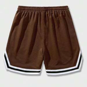 Casual Summer Sports <b>Shorts</b> for <b>Men</b> Plus Size Elastic Waistband Drawstring Workout Pants Polyester Running Basketball Gym Use - Product Image 3