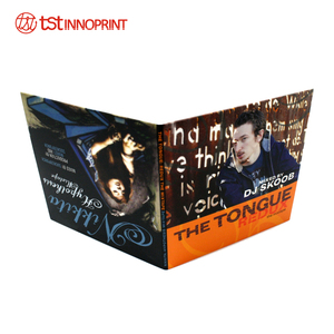 Đầy đủ màu sắc bốn Bảng điều khiển CD Wallet với nước dựa trên lớp phủ cho âm nhạc bao bì và tùy chỉnh in Album phân phối - Product Image 4