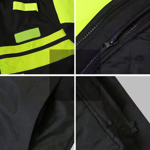 Uniforme de Trabajo para Invierno NESTA SPORTS, Chaqueta de Alta Visibilidad con Logotipo Personalizado, Reflectante, de Seguridad - Product Image 2