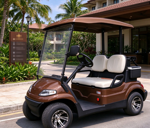 Voiturette de <span class=keywords><strong>golf</strong></span> électrique 2 places A627.2, transport fiable pour les résidents de la communauté - Product Image 1