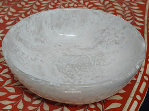 Ensaladera de la mejor calidad con material de resina, ensalada para servir, juego de servidor de frutas para servir en fiesta de boda - Product Image 6