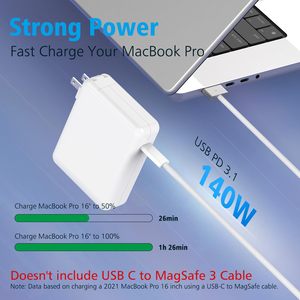 <span class=keywords><strong>Chargeur</strong></span> <span class=keywords><strong>USB</strong></span>-<span class=keywords><strong>C</strong></span> rapide <span class=keywords><strong>87W</strong></span> pour <span class=keywords><strong>Apple</strong></span> MacBook Pro Air M1/M2 Adaptateur secteur pour ordinateur portable avec sorties 61W et 30W - Product Image 4