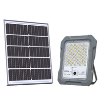 Caméra de sécurité CCTV en aluminium, étanche IP66, 200W, 6000K, lumière du jour, projecteur LED solaire pour rue