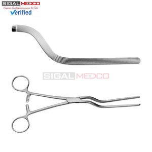 Pince tangentielle atraumatique Satinsky DeBakey de qualité supérieure, 9 pouces, manuelle, microvasculaire, réutilisable, articulée, en acier inoxydable allemand - Product Image 3