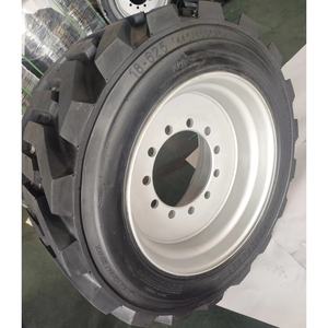 Neumático Relleno de Espuma 9-14.5 355/55D625 18-625 445/50D710 con Llanta Ensamblada para Plataforma Elevadora Genie AWP de Goma Sólida - Product Image 4