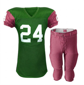 Conjuntos de Uniformes de Fútbol Americano para Hombre, de Moda, Cortos, Únicos, de Color Liso, de Poliéster, Ropa Deportiva, Tallas Grandes, Venta al Por Mayor Digital - Product Image 3