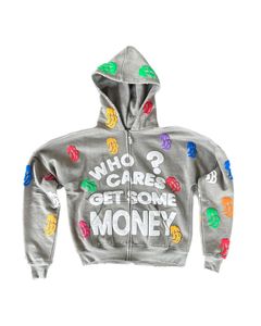 Sweat-shirt à capuche gris pour homme, style streetwear oversize, en molleton tricoté avec poche, manches régulières, vêtement d'hiver - Product Image 1