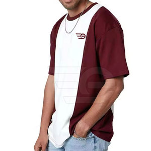 T-shirts pour hommes, vêtements décontractés élégants pour l'été, tissu respirant, coupe confortable, vêtements de rue, fournisseur - Product Image 3