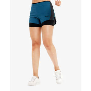 Shorts de Doble Capa para Mujer al Por Mayor, el Mejor Diseño, Shorts de Doble Capa Estampados para Mujer - Product Image 1