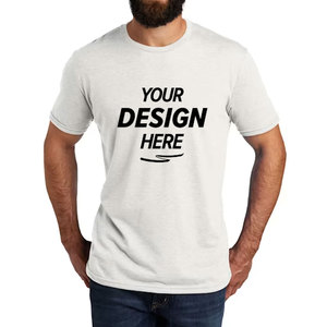 Custom Logo Men <b>Plain</b> <b>White</b> <b>Tee</b> Shirts 100% Cotton Blank Screen Print Embroidery Promotional Apparel Wholesale Bulk T Shirt - Product Image 4