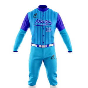 Nuevo Uniforme de Béisbol Deportivo Personalizado, Transpirable, de Secado Rápido, Estampado, Unisex, Estilo Único de Pakistán, Venta al Por Mayor, 100% Poliéster - Product Image 1