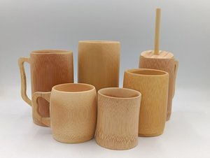 Tasse de voyage en bambou vert avec couvercle Logo personnalisable Tasse à thé réutilisable écologique pour un usage quotidien Fournisseur - Product Image 6