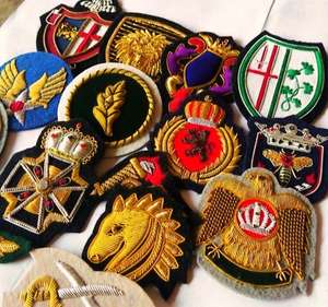 Parche de Alta Calidad, Lujoso, Multicolor, Bordado a Mano con Hilo Metálico, Efecto 3D en Relieve, Resistente al Agua, para Prendas y Accesorios de Vestir - Product Image 1