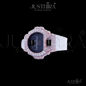 High Quality Moissanite Diamond <b>Watch</b> Fully <b>Iced</b> <b>Out</b> Luxury Jewelry Style Wristwatch Available At Factory Direct Price - Product Image 3