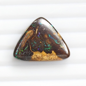 35.00 Carat Natural Australian Boulder <b>Opal</b> Cabochon Loose Gemstone For Jewelry Making Size 27X21X7MM Wholesale Boulder <b>Opal</b> - Product Image 1