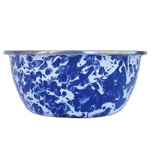 Decorative Enamel Printing Design Direct Factory Price <b>Chocolate</b> Bowl Serving Bowl - Product Image 1