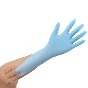 Gants jetables de qualité alimentaire pour la maison, imperméables, en latex sans poudre, en vinyle, en nitrile, boîte de 100 - Product Image 1