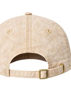 Casquette de baseball en coton beige délavé, unie, ajustable, unisexe, décontractée, respirante, confortable, qualité supérieure - Product Image 6