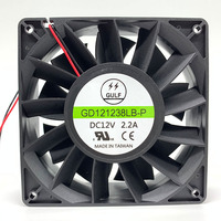 Taiwan Hochgeschwindigkeits-120mm-12V-DC-Lüfter mit UL-Zertifizierung