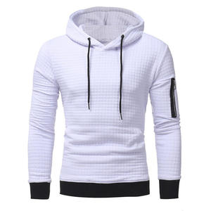 Sudadera con capucha de doble capa para hombre, de algodón grueso premium, estilo urbano. - Product Image 6