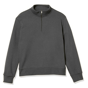 Sweat-shirt à capuche pour homme, hiver, tissu polaire écologique respirant, col montant, fermeture éclair, logo personnalisé imprimé sur le devant, service OEM - Product Image 6