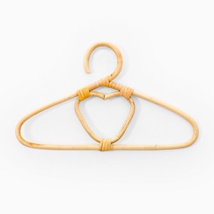 Rainbow rattan hangers for kids clothes organiser beautiful wooden coats & pants <b>display</b> hanger - Product Image 2