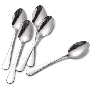 Ensemble de cuillères classiques en argent poli miroir pour les repas en famille, les occasions spéciales, les fêtes, les événements de restauration, vente en gros en Inde - Product Image 3