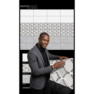 Carreaux intérieurs muraux en céramique pour décoration de la maison, Sublimation vierge en impression, glaçage numérique 12x24 12x24 30x60 30x60 300x600 300x600 - Product Image 1