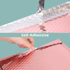 ขนาด9x11นิ้ววัสดุโพลีเมอร์ฟองโลหะโฮโลแกรมสีโรสโกลด์กันน้ำใช้สำหรับร้านขายของชำในซูเปอร์มาร์เก็ต - Product Image 2