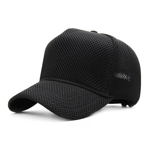Casquette de baseball 5 panneaux en maille respirante et imperméable pour hommes et femmes, grande taille, idéale pour les sports de plein air - Product Image 2