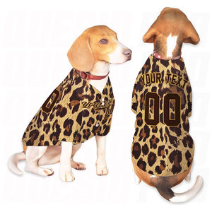 Blue White Personalized Pet Baseball Jersey Custom Dog Cat Shirt with Name Team Number Sports Outfit Unique Pet Costume - Product Image 1