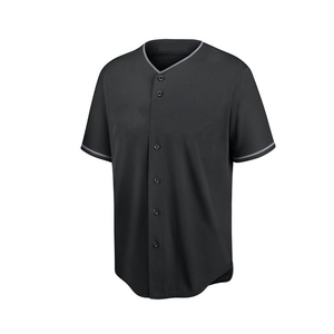 Ensemble uniforme de baseball personnalisé respirant à séchage rapide, imprimé par transfert thermique, coupe ajustée, maillot et pantalon pour équipe adulte, service OEM - Product Image 5