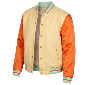 Wholesale rate Men's Streetwear Bomber <b>Jacket</b> Customized Top Quality Varsity <b>Jacket</b> - Product Image 1