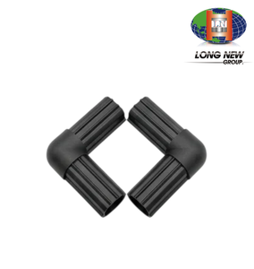Connecteur d'angle droit en plastique LONGNEW OEM |   Raccord d'assemblage de tube carré personnalisé en ABS/PC/PP, fabriqué à Taïwan - Product Image 2