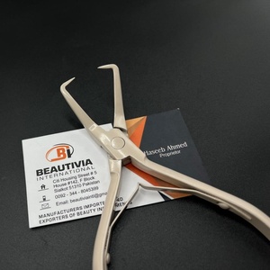 Outil professionnel d'ouvreur de perles de micro anneau pince d'extension de cheveux antirouille durable pour les extensions de cheveux - Product Image 2