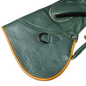 High Quality Custom Colors Double Layer Leather Falcon Gloves New Design Bird-Handling Gloves for Hunting - Product Image 5