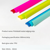 Bande de protection de cadre de raquette de pickleball en TPU haute élasticité, de haute qualité, portable, couleur personnalisée